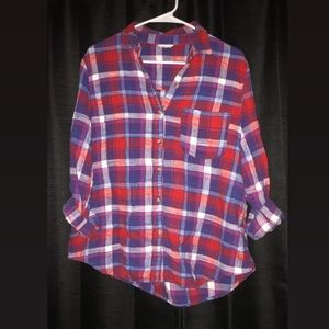 Flannel button up